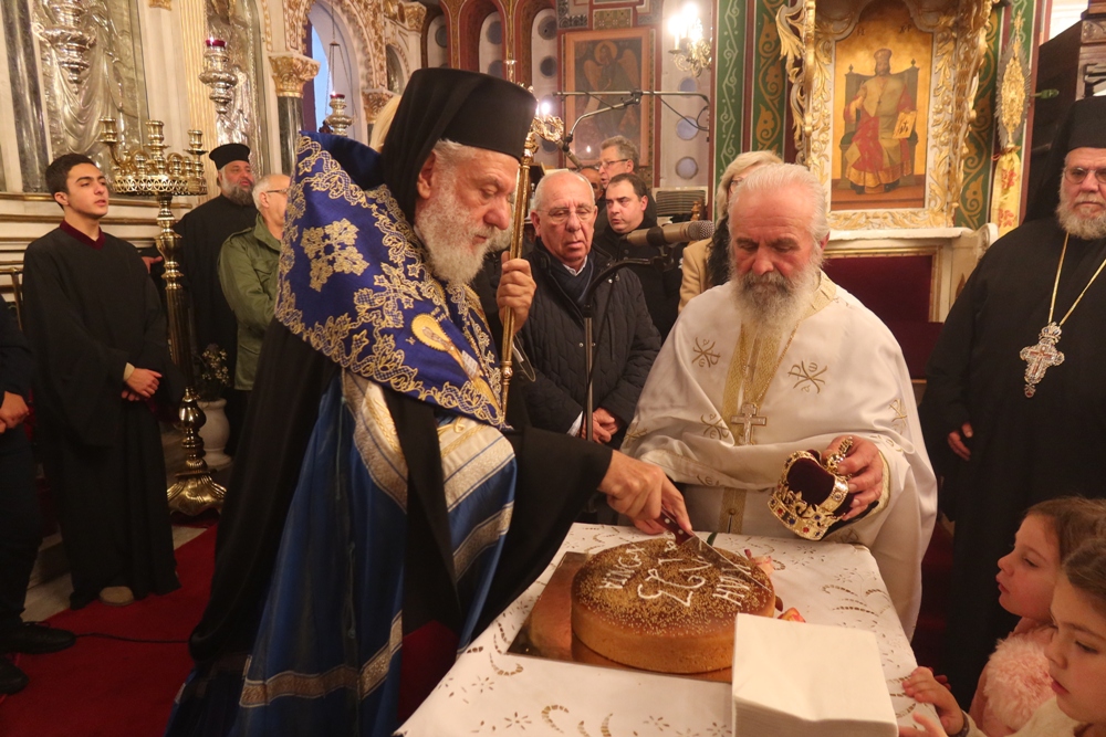 Ο Μητροπολίτης Δωρόθεος Β’ ευχήθηκε για το νέο έτος στους Ανδριώτες
