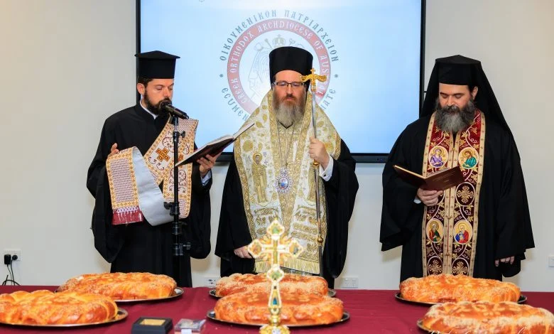 Official Blessing and Cutting of the Vasilopita at the Archdiocesan District of Perth