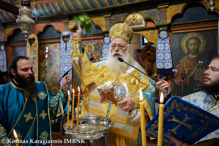 Παραμονή Θεοφανείων στον Άγιο Γεώργιο Βεροίας