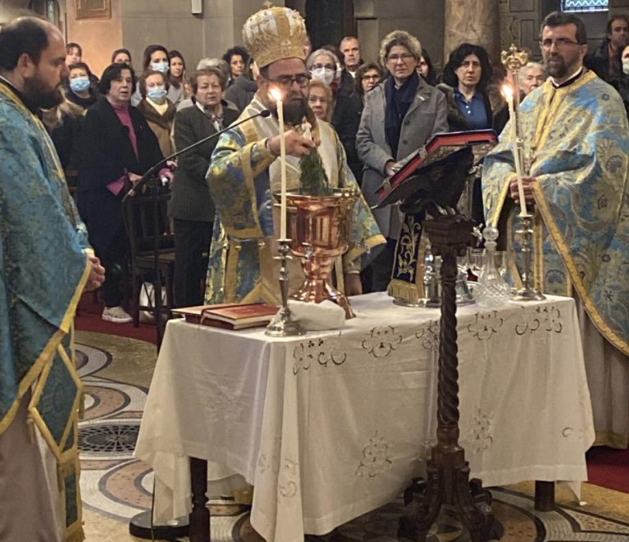 Θεοφάνεια στον Ιερό Καθεδρικό Ναό Αγίου Στεφάνου Παρισίων