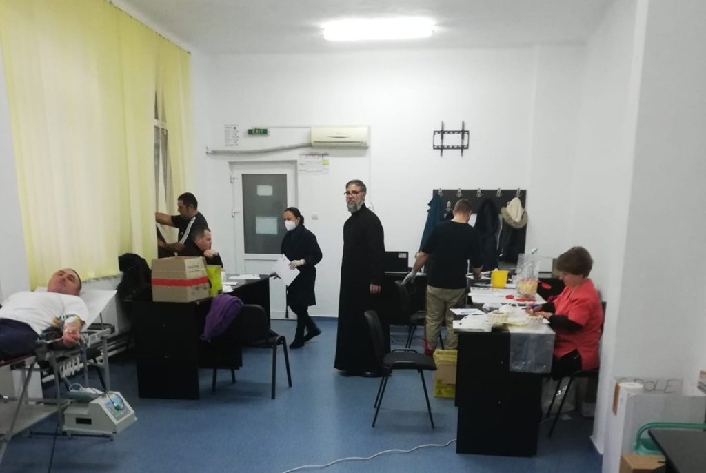 Acțiune de donare de sânge la Spitalul de Psihiatrie din Poiana Mare