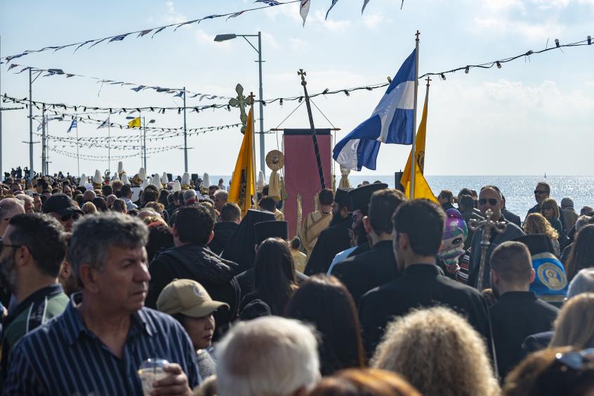Με ευχές για απαλλαγή από τα πάθη και την Τουρκική Κατοχή τα Θεοφάνεια στην Κύπρο
