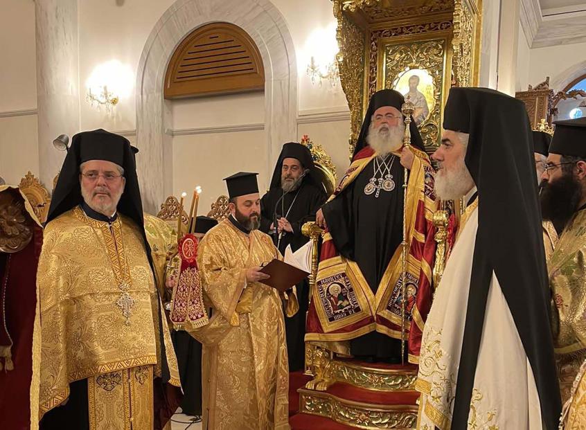 Новоизбаният Кипърски архиепископ бе интронизиран в Кипър