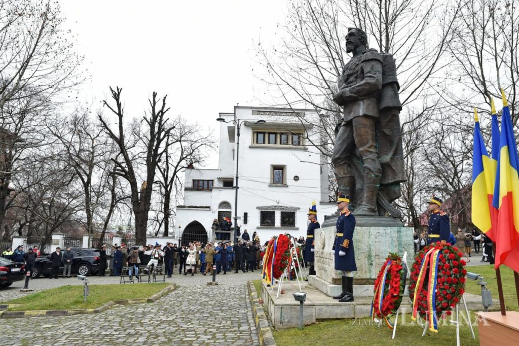 Ceremonie dedicată actului de la 24 ianuarie 1859 pe Colina Bucuriei