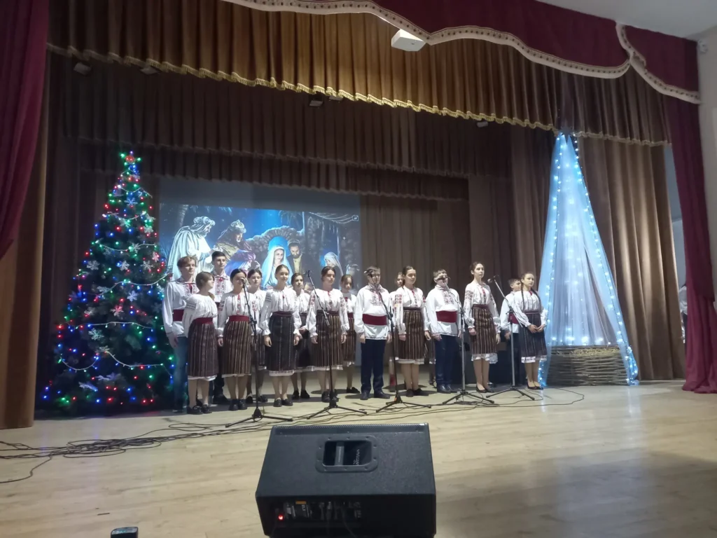Concertul de colinde de la Făleşti, Republica Moldova: În imagini