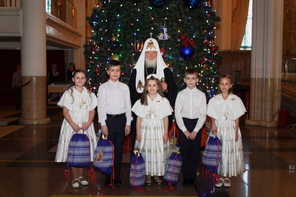 Слово Святейшего Патриарха Кирилла на Рождественской елке в Храме Христа Спасителя