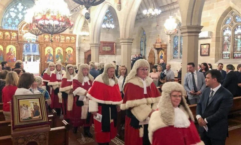 Sydney: Commencement of Law Term Service, on 31 January at the Cathedral of the Annunciation of Our Lady, Redfern