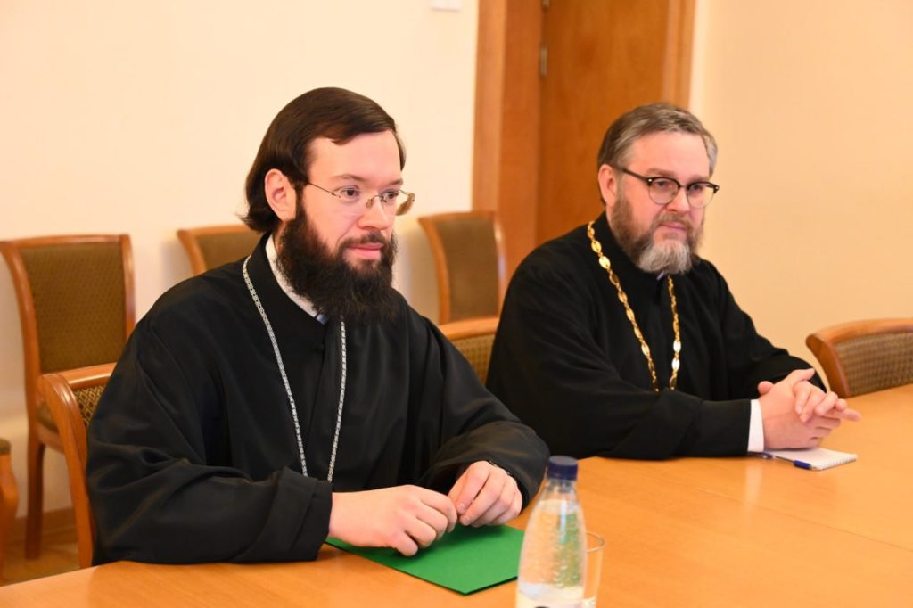 Митрополит Волоколамский Антоний встретился с председателем Российской ассоциации защиты религиозной свободы