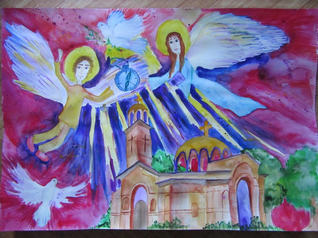 Пети национален конкурс за детска рисунка “Вяра и упование”