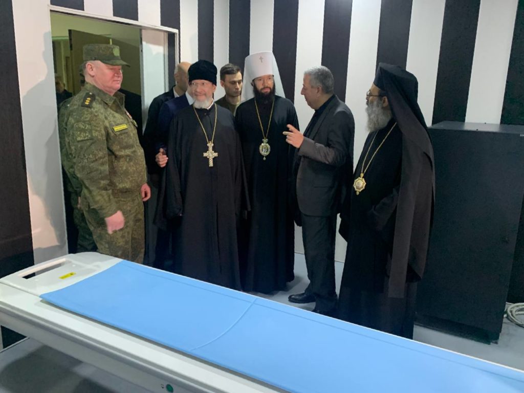 Председатель ОВЦС посетил Патриарший госпиталь «Аль-Хосн» в Сирии