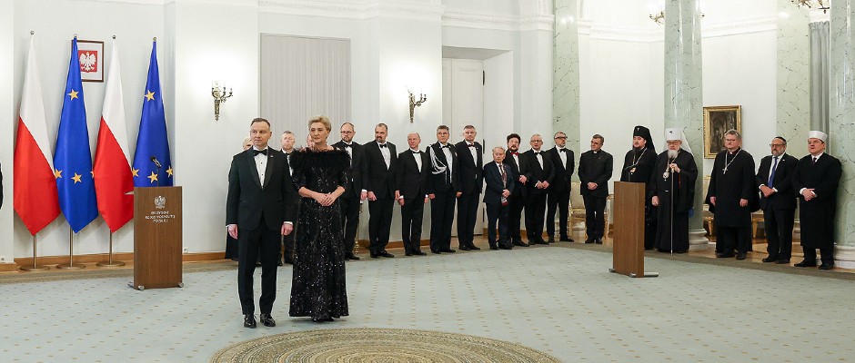 Ο Μητροπολίτης Βαρσοβίας στην Πρωτοχρονιάτικη συνάντηση στο Προεδρικό Μέγαρο
