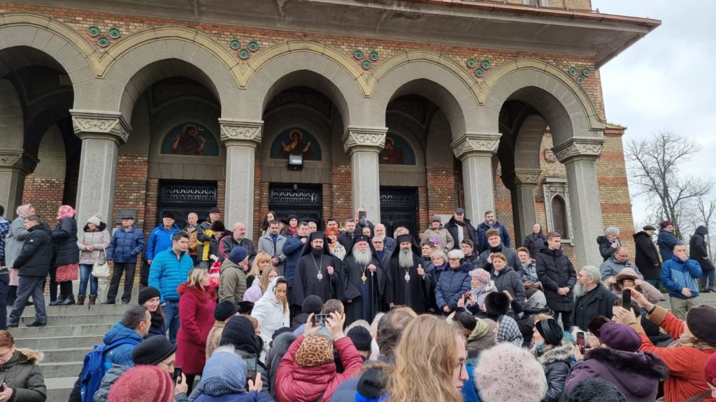 Catedrala Mitropolitană din Timişoara şi-a cinstit ocrotitorii