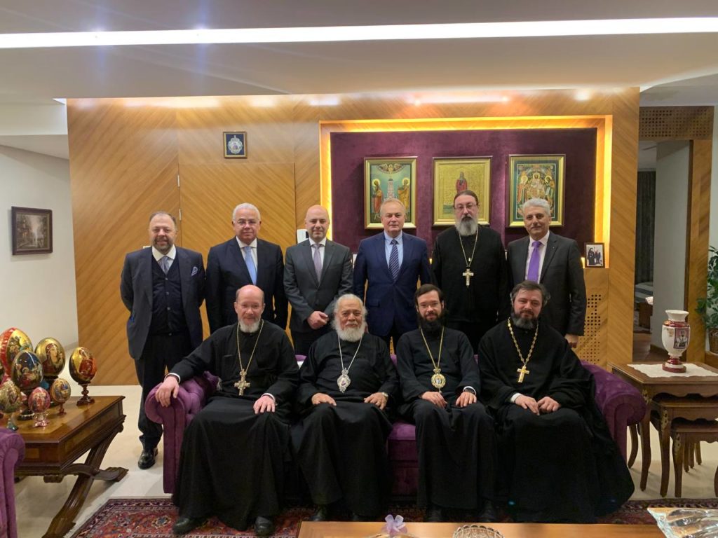 Завершилась рабочая поездка митрополита Волоколамского Антония в Антиохийский Патриархат