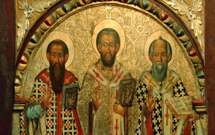 30 Iανουαρίου: Εορτάζουν οι Τρεις Ιεράρχες, ο Μέγας Βασίλειος, ο Γρηγόριος ο Θεολόγος & ο Ιωάννης ο Χρυσόστομος