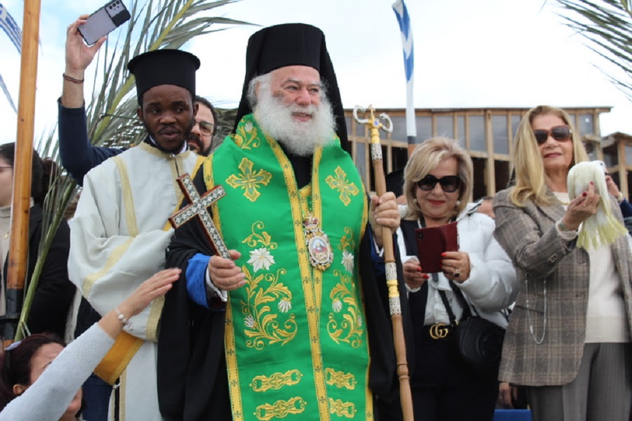 Ο εορτασμός των Θεοφανείων στο Πατριαρχείο Αλεξανδρείας (ΦΩΤΟ)