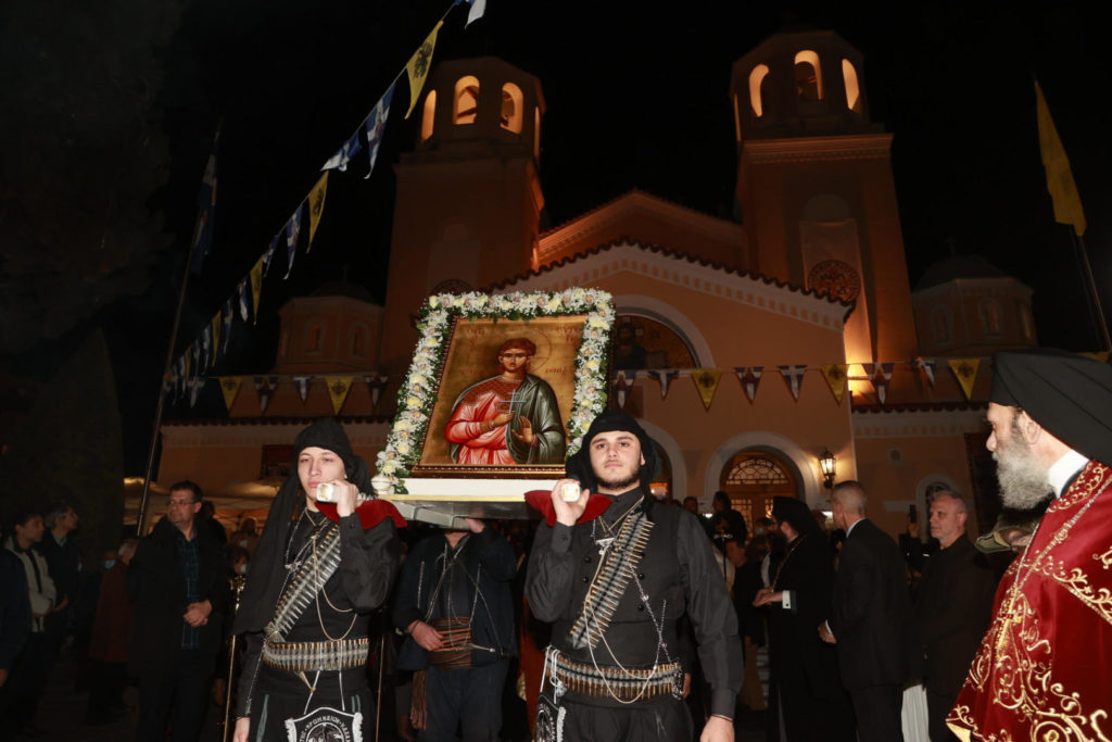 Η Καλαμαριά τιμά τον Άγιο Ευγένιο τον Τραπεζούντιο (ΦΩΤΟ)