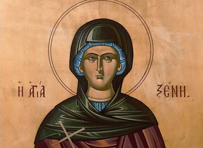 24 Ιανουαρίου: Εορτάζει η Οσία Ξένη