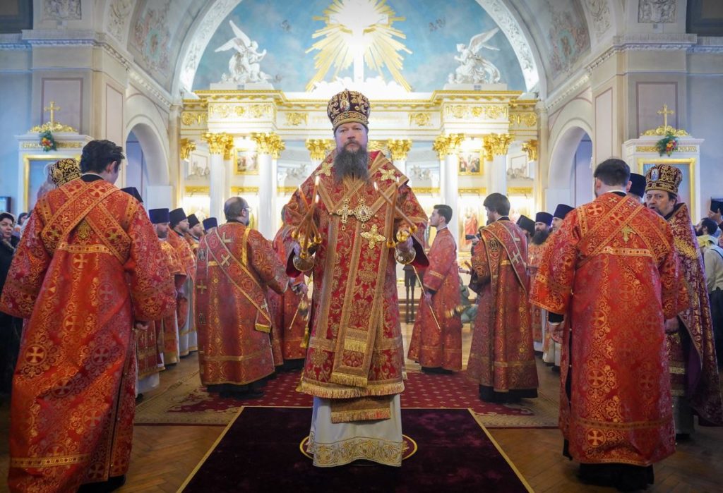Управляющий делами Московской Патриархии возглавил престольные торжества домового храма мученицы Татианы при МГУ г. Москвы