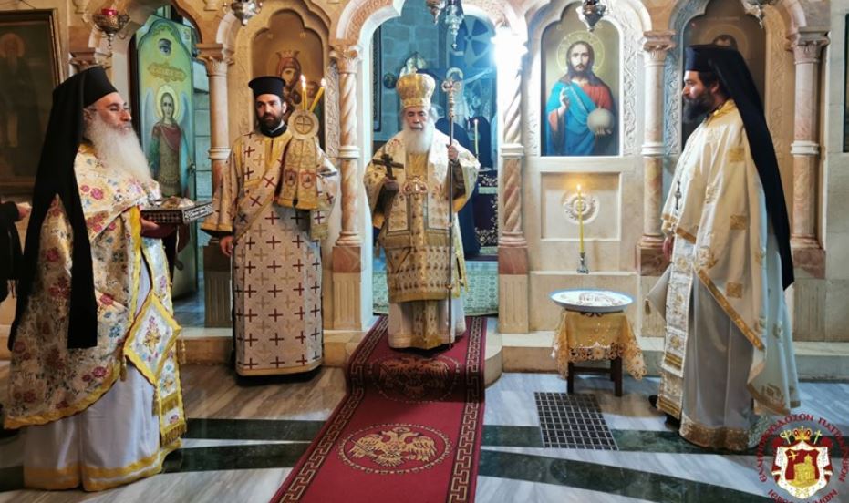 الإحتفال بعيد القديس ثيوذوسيوس رئيس الأديرة في البطريركية