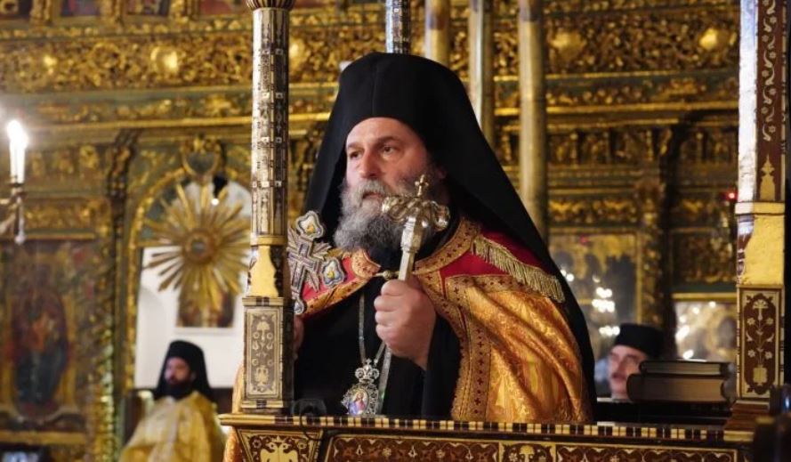 Metropolitan of Ioannina officiates at the Venerable Patriarchal Church, Phanar