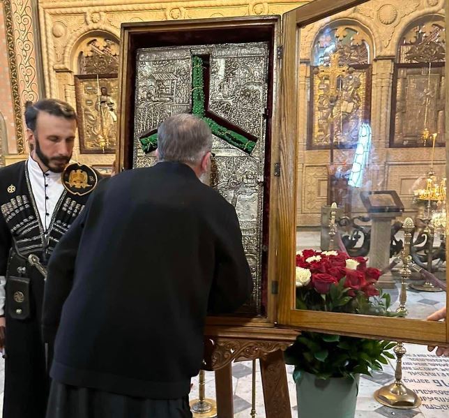 სიონის საპატრიარქო ტაძრის მოლოცვა