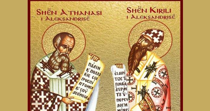 Oshënarët Athanasi e Kirili të Aleksandrisë. Dëshmore Theodhula dhe shokët e saj; Eladhi, Voithi, Evagri, Makari.