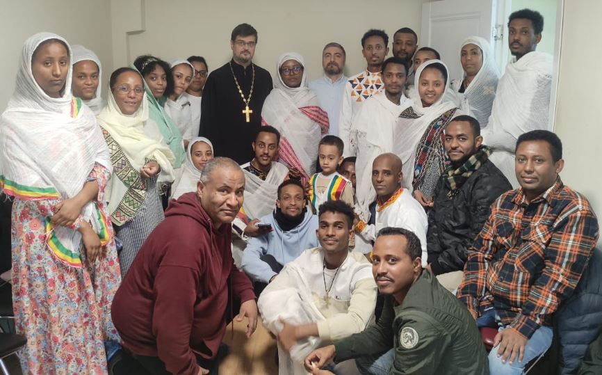 Секретарь ОВЦС по межхристианским отношениям встретился с эфиопской общиной Москвы