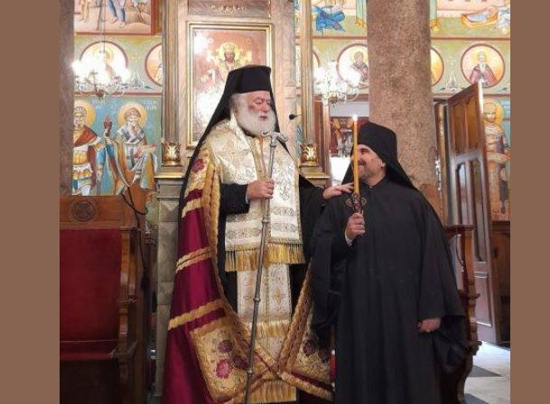 كلمة البابا ثيودروس في تَصْيِّر الراهب الجديد باسيليوس بيوك