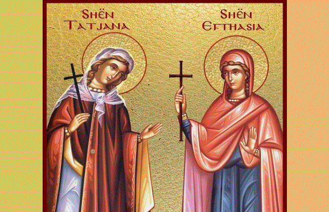 Dëshmorët Tatjana, dhjakone; Efthasia, Mertiu. Oshënar Ilia, çudibërës. Provi i Veronës