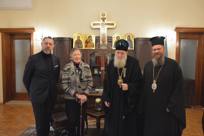 Среща на Негово Светейшество Българския патриарх Неофит с Н.Ц.В. Княгиня Мария Луиза