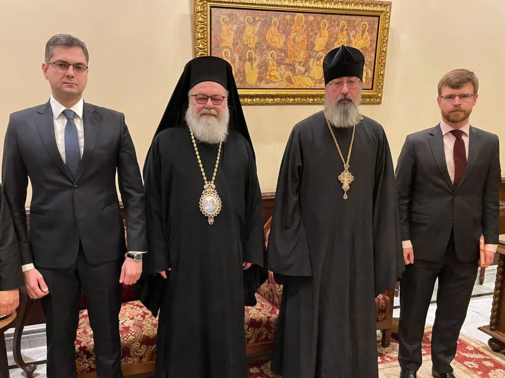 Εκπρόσωπος της Ρωσικής Εκκλησίας στον Πατριάρχη Αντιοχείας