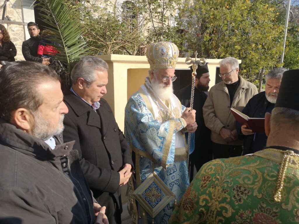 Στην πανήγυρη της Μονής Καλλέργη ο Μητροπολίτης Αρκαλοχωρίου