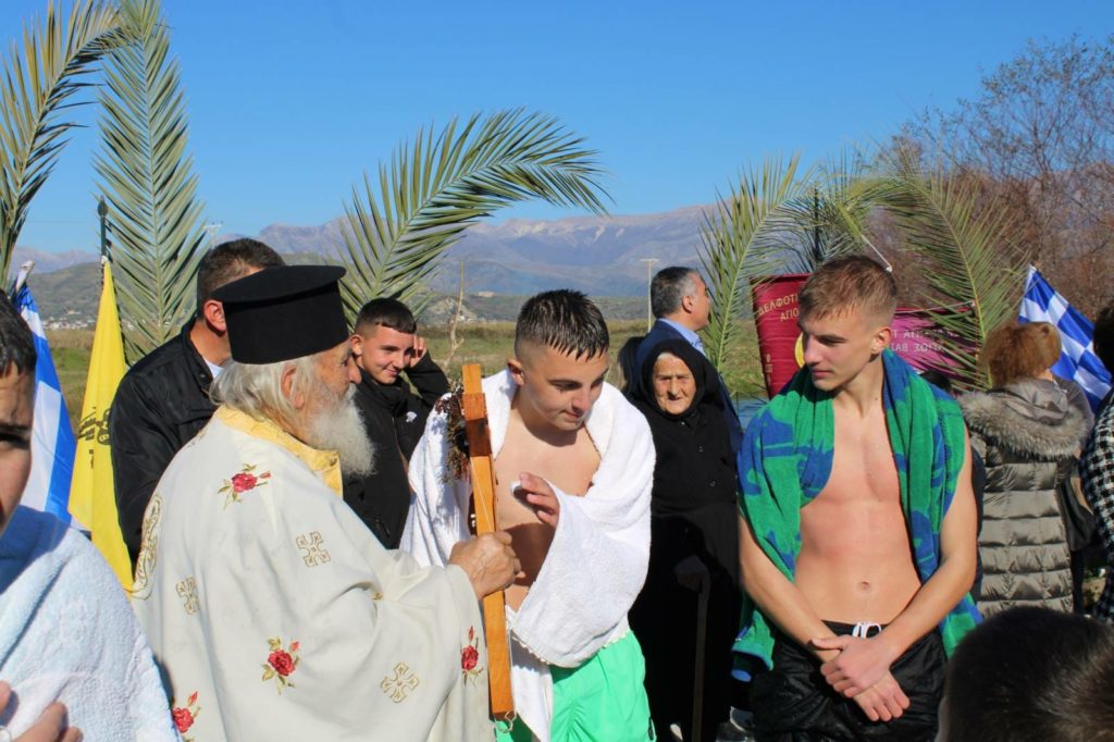Οι Βορειοηπειρώτες γιόρτασαν τα Θεοφάνεια