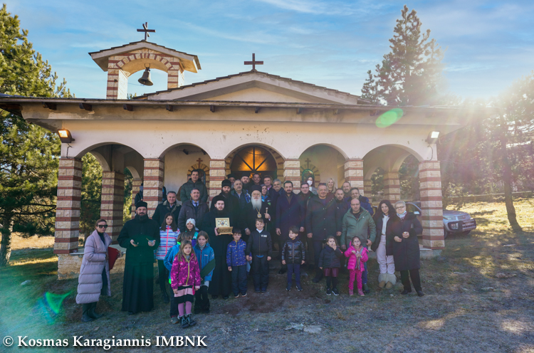 Εορτασμός του Οσίου Σεραφείμ του Σάρωφ στο Χιονοδρομικό Κέντρο Σελίου