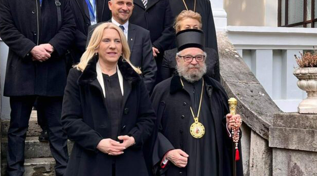 Στην Επισκοπή Βούδας η Προεδρεύουσα της Βοσνίας, Ζέλικα Τσβιγιάνοβιτς