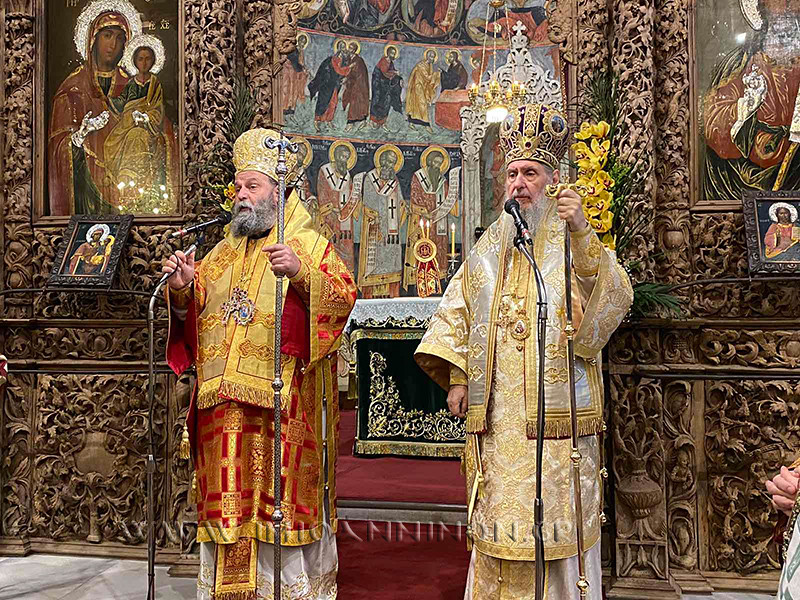Πανηγύρισε ο Μητροπολιτικός Ναός Ιωαννίνων