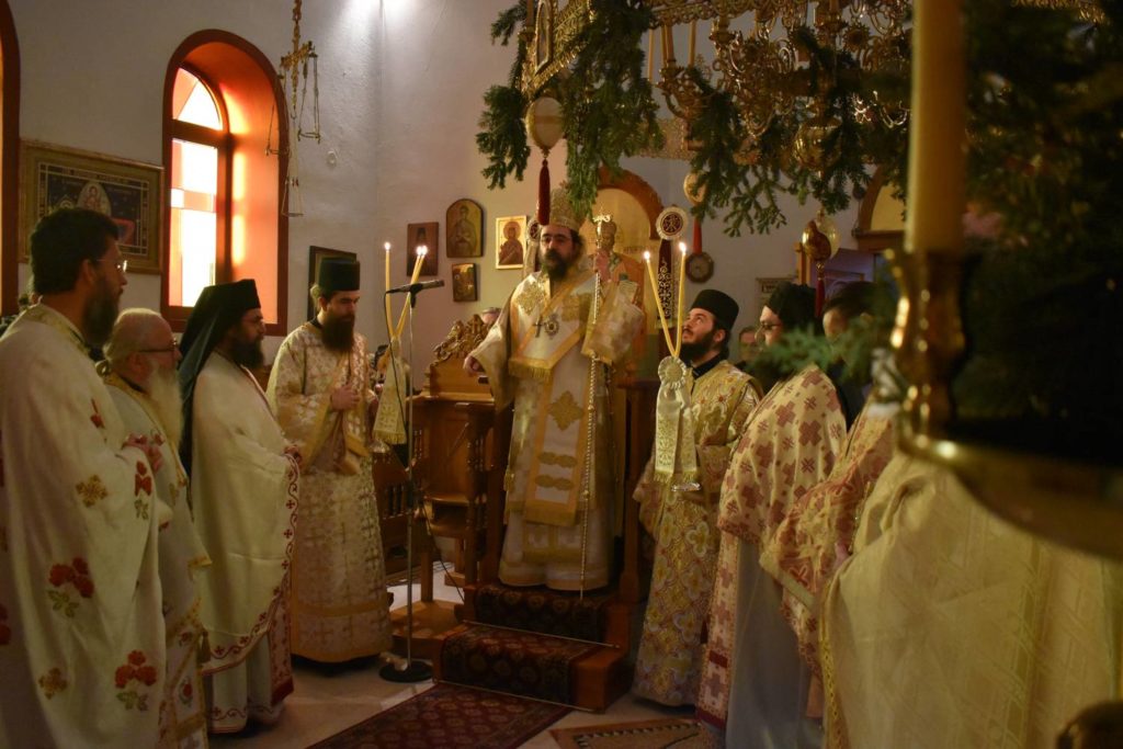 Επετειακή Θεία Λειτουργία στην Ιερά Μονή Παναγίας Φανερωμένης