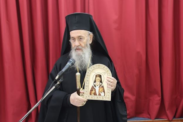 Για τον Άγιο Καλλίνικο μίλησε σε μαθητές ο Μητροπολίτης Ναυπάκτου