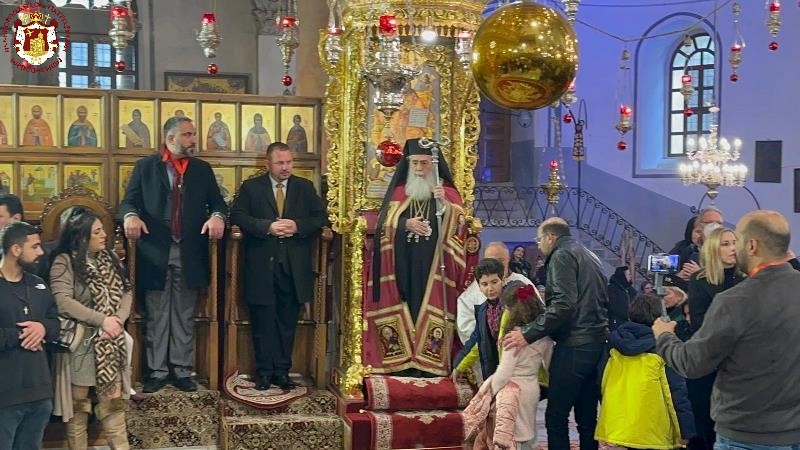 Η παραμονή των Χριστουγέννων στο Πατριαρχείο Ιεροσολύμων