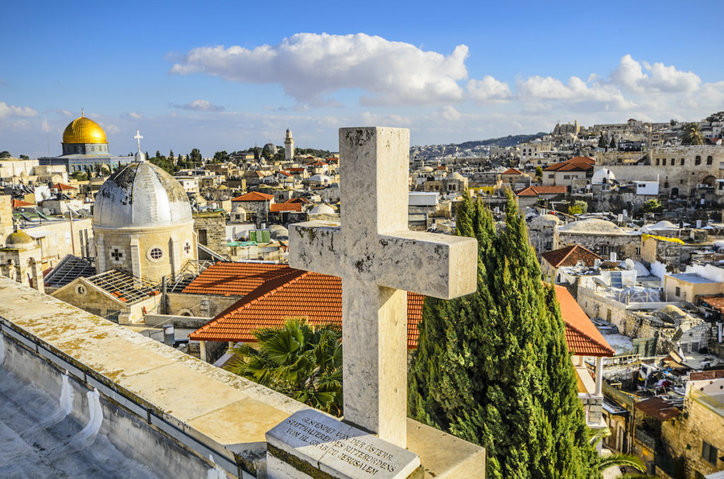 Christians comprise 1.9% of Israel’s population