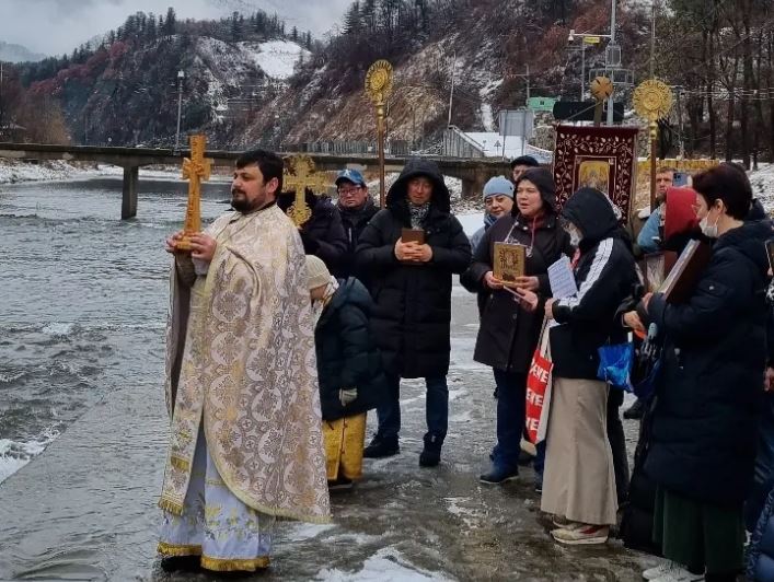 Divine Liturgy at the Gapyoung Monastery for Slavic Orthodox members