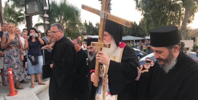 Vatopedi Elders to convey exact replica of Cross of Sts. Constantine & Helen to Kozani
