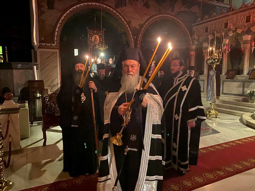 Πρώτος Κατανυκτικός Εσπερινός της Συγγνώμης στην Κόρινθο