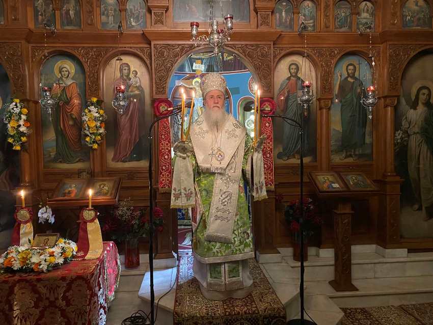 Πανηγύρισε το ιστορικό παρεκκλήσι της Αγίας Φωτεινής στην Κόρινθο