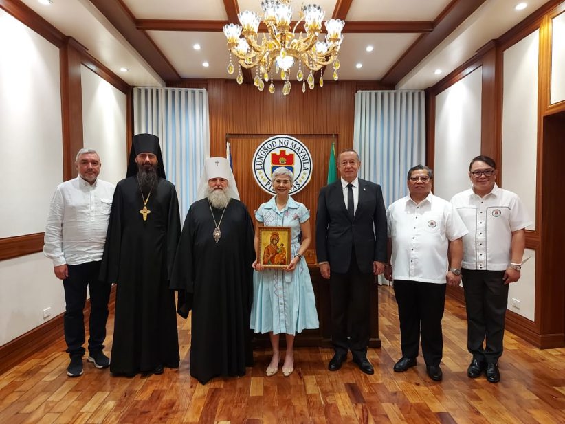 Управляющий Филиппинско-Вьетнамской епархией встретился с мэром столицы Филиппин