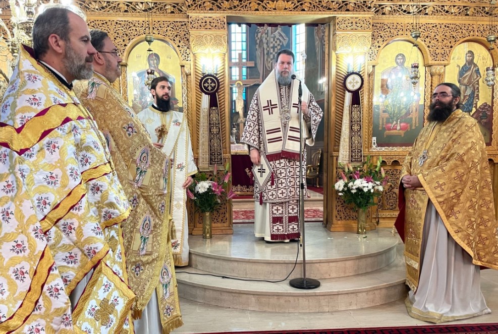 Μητροπολίτης Γαβριήλ στον Ιερό Ναό Μεταμορφώσεως του Σωτήρος Αλσουπόλεως στην Νέα Ιωνία