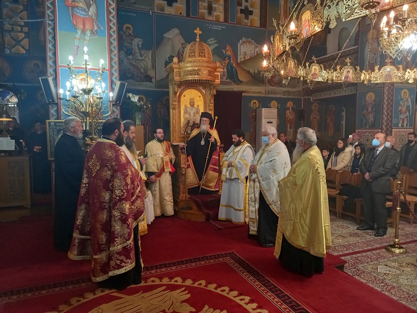 Πανηγυρικός εορτασμός της Υπαπαντής του Κυρίου στην Ιερά Μητρόπολη Κορίνθου