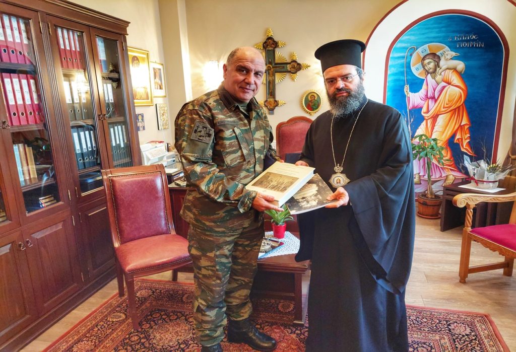 Ο Μητροπολίτης Μαρωνείας υποδέχθηκε τον νέο Διοικητή του Δ’ Σώματος Στρατού