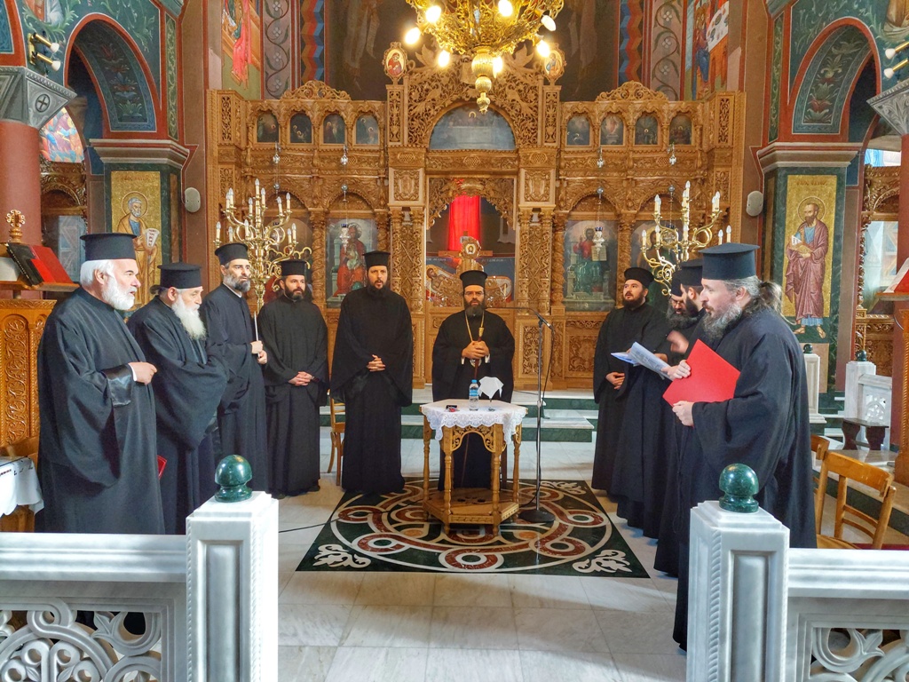 Ιερατική Σύναξη στη Μητρόπολη Μαρωνείας και Κομοτηνής