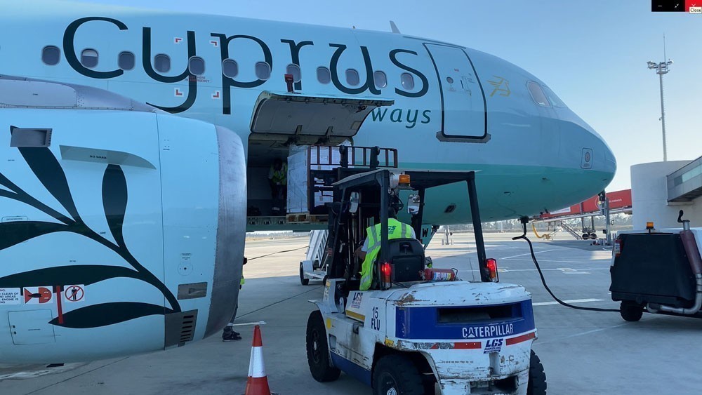 Οι Κυπριακές Αερογραμμές μετέφεραν 13 τόνους βοήθειας για σεισμοπαθείς σε Τουρκία και Συρία